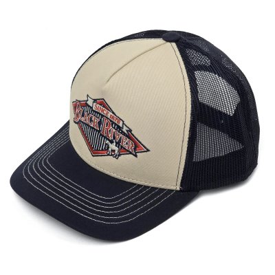 Kap - Black River Legacy Trucker (crème/marineblauw)