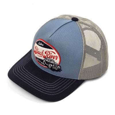 Kap - Black River Riding Trucker (blauw)