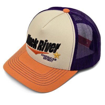 Kap - Black River Spirit Trucker (crème/paars/oranje)