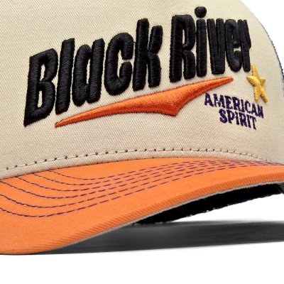 Kap - Black River Spirit Trucker (crème/paars/oranje)
