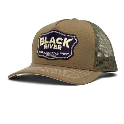 Kap - Black River Wild West Trucker (groen/crème)
