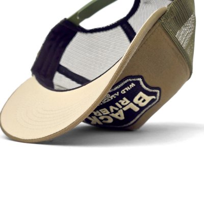 Kap - Black River Wild West Trucker (groen/crème)