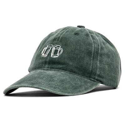 Kap - Gårda Beer Cheer Washed Cap (legergroen)