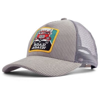 Kap - Gårda Corduroy Trucker Road Again (grijs)