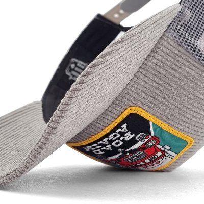 Kap - Gårda Corduroy Trucker Road Again (grijs)