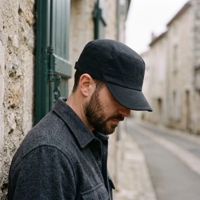 Kap - Gårda Hunter Army Cap (zwart)
