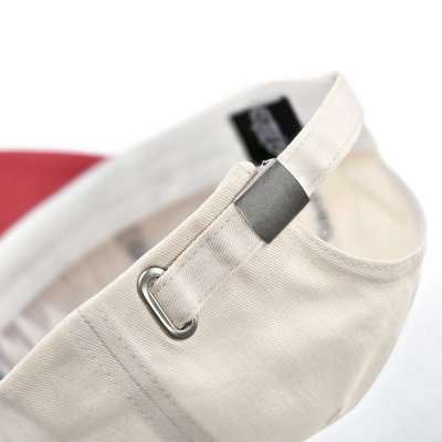 Kap - Gårda Letter Cap 'E' (wit/rood)