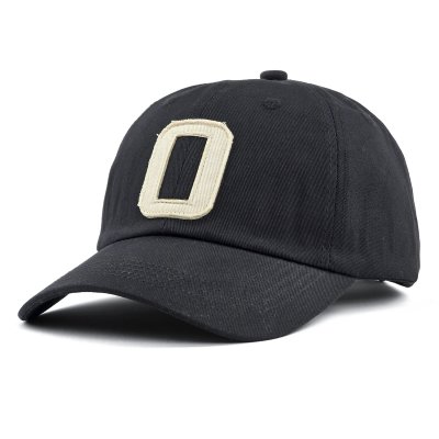 Kap - Gårda Letter Cap 'O' (zwart/wit)