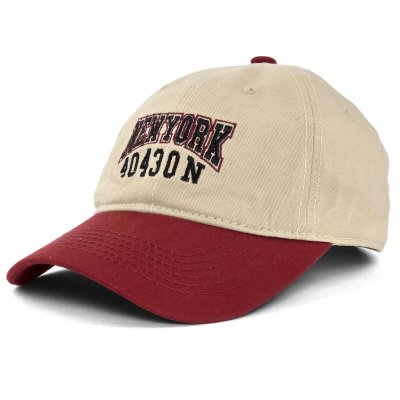 Kap - Gårda New York 40430 baseball cap (rood)