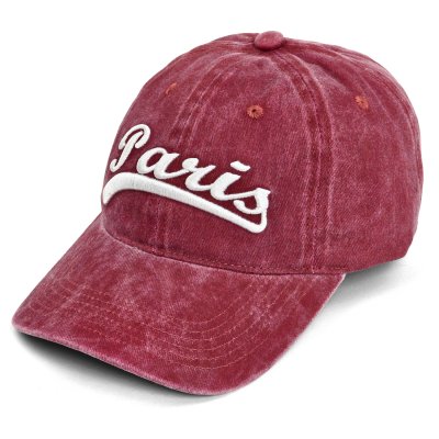 Kap - Gårda Paris Washed Cap (rood)