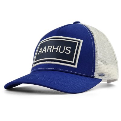 Kap - Gårda Trucker Aarhus (blauw/wit)