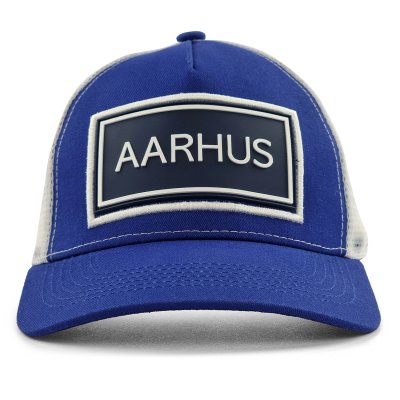 Kap - Gårda Trucker Aarhus (blauw/wit)