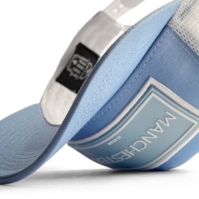 Kap - Gårda Trucker Manchester (blauw/wit)