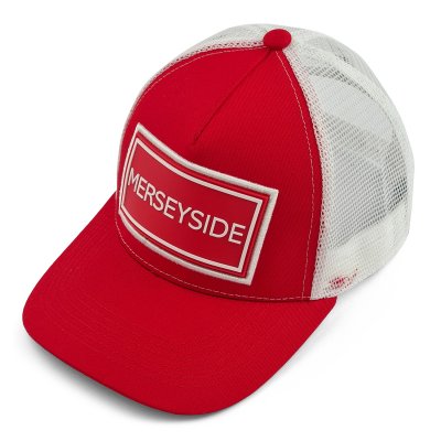Kap - Gårda Trucker Merseyside (rood/wit)