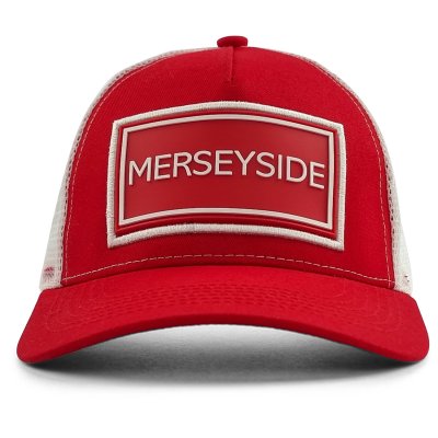 Kap - Gårda Trucker Merseyside (rood/wit)