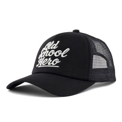 Kap - Gårda Trucker Old School Hero (zwart)