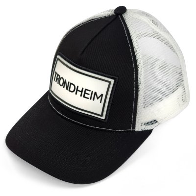 Kap - Gårda Trucker Trondheim (zwart/wit)