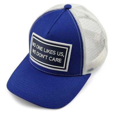 Kap - Gårda Trucker We Don't Care (blauw/wit)