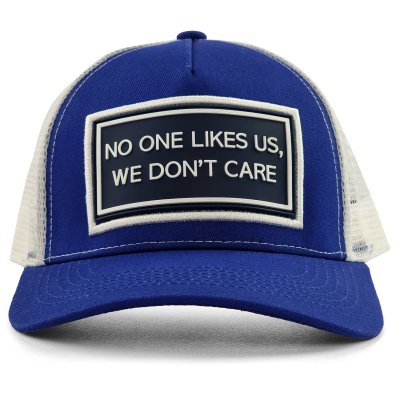 Kap - Gårda Trucker We Don't Care (blauw/wit)