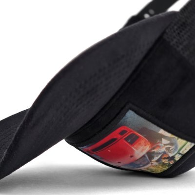 Caps - Gårda Velvet Trucker Classic Cars 7 (zwart)