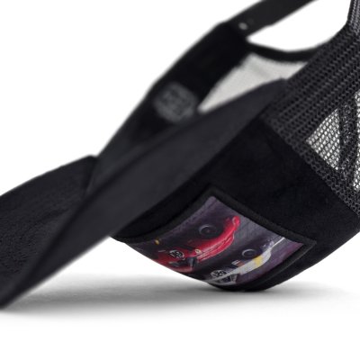 Caps - Gårda Velvet Trucker Classic Cars 8 (zwart)