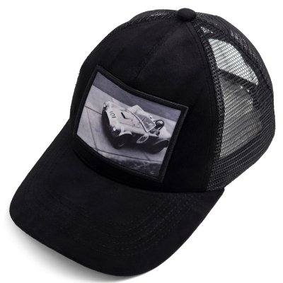 Caps - Gårda Velvet Trucker Classic Cars 9 (zwart)