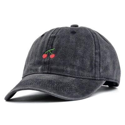 Kap - Gårda Cherry Washed Cap (grijs)