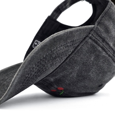 Kap - Gårda Cherry Washed Cap (grijs)