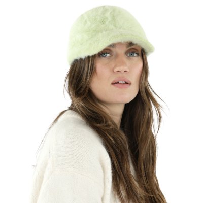 Kap - Gårda Audenarde Angora Cap (limoengroen)