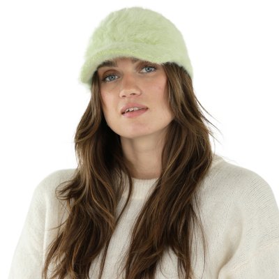 Kap - Gårda Audenarde Angora Cap (limoengroen)