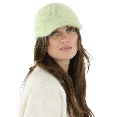 Kap - Gårda Audenarde Angora Cap (limoengroen)
