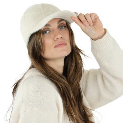 Kap - Gårda Audenarde Angora Cap (wit)