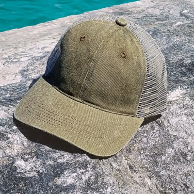 Caps - Gårda Finley Washed Trucker (groen)