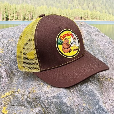 Kap - Gårda Trucker Camping Bear (bruin)