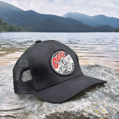 Kap - Gårda Trucker Cafe Racer (zwart)