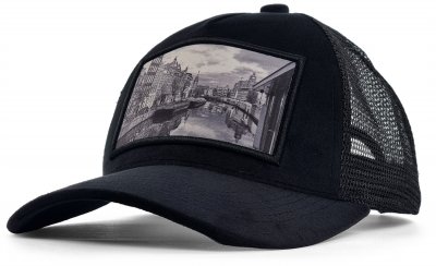 Caps - Gårda Velvet Trucker Amsterdam (zwart)