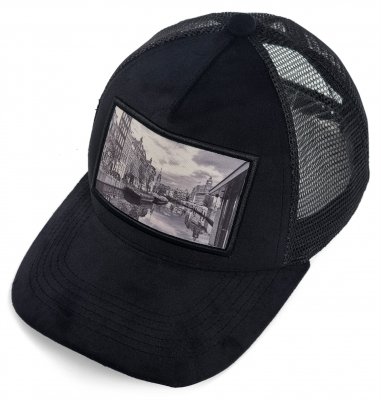Caps - Gårda Velvet Trucker Amsterdam (zwart)
