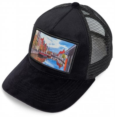 Caps - Gårda Velvet Trucker Amsterdam (zwart/multi)