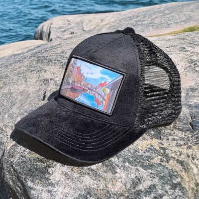 Caps - Gårda Velvet Trucker Amsterdam (zwart/multi)