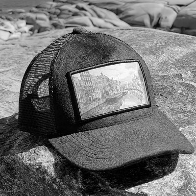 Caps - Gårda Velvet Trucker Amsterdam (zwart)