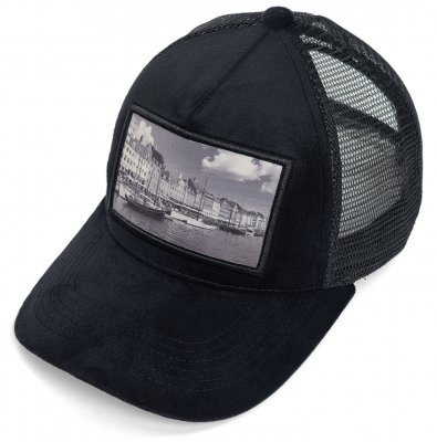 Caps - Gårda Velvet Trucker Copenhagen (zwart)