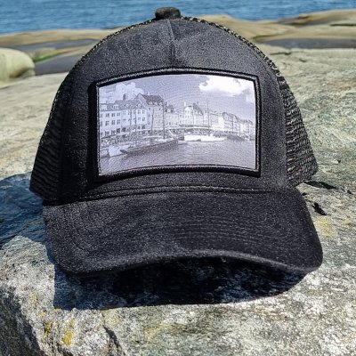 Caps - Gårda Velvet Trucker Copenhagen (zwart)