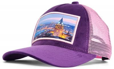 Caps - Gårda Velvet Trucker Istanbul (paars)