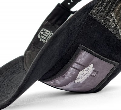 Caps - Gårda Velvet Trucker Las Vegas (zwart)