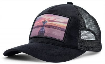 Caps - Gårda Velvet Trucker Liverpool (zwart)