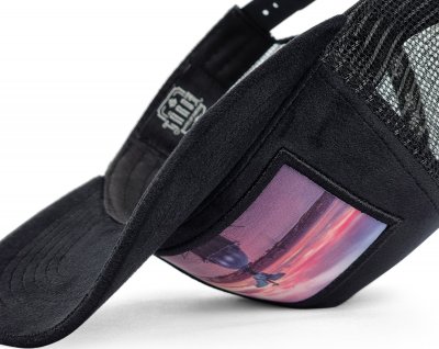 Caps - Gårda Velvet Trucker Liverpool (zwart)