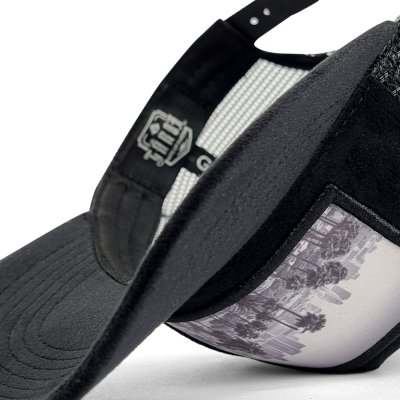Caps - Gårda Velvet Trucker Los Angeles (zwart)
