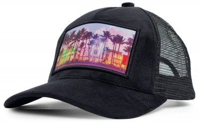 Caps - Gårda Velvet Trucker Miami Beach (zwart/multi)