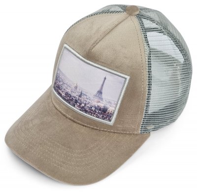 Caps - Gårda Velvet Trucker Paris (beige)