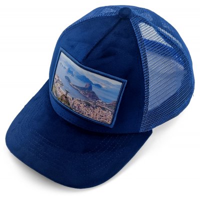 Caps - Gårda Velvet Trucker Rio De Janeiro (blauw)
